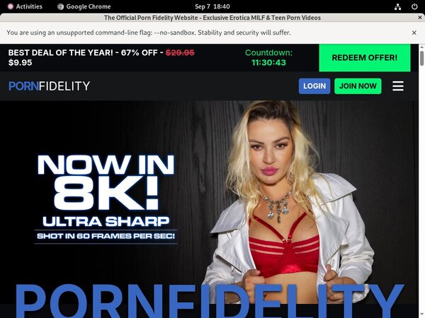 Pornfidelity Trial Membership $1