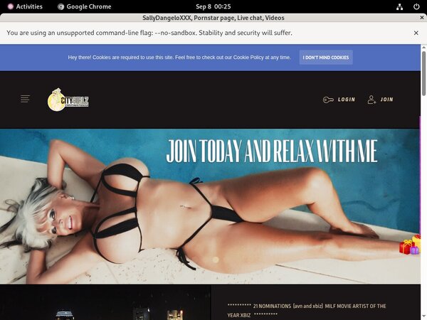 SallyDangeloXXX Orgasm