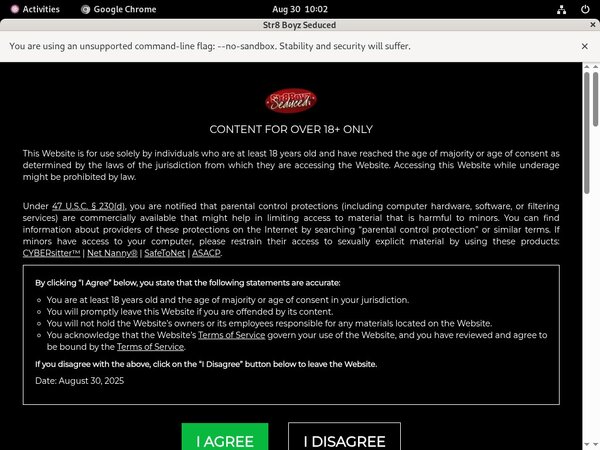 Str8 Boyz Seduced Account Discount
