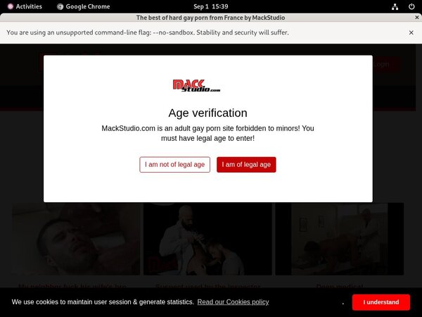 Studio Mack Sign Up