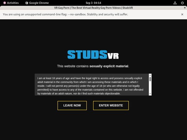 Studsvr.com Sign Up Discount