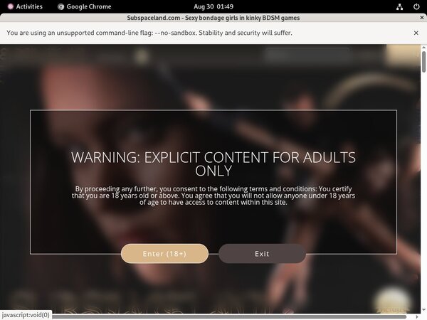 Subspaceland New Porn