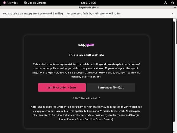 Sugardaddyporn Account Information