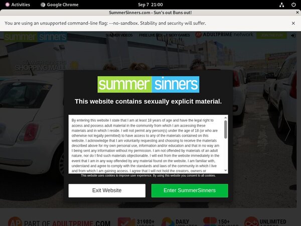 Summer Sinners Discount Prices