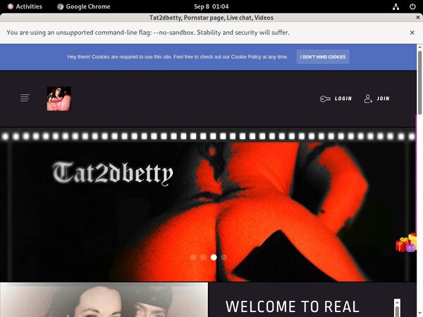 Tat2dbetty Payment Page