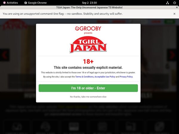 Tgirljapan.com Account