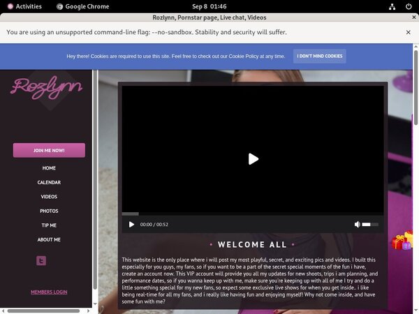 Videos Rozlynn.modelcentro.com