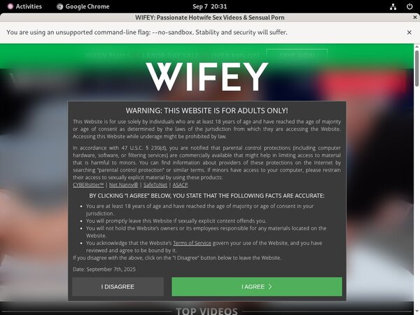Wifey.com Check Out