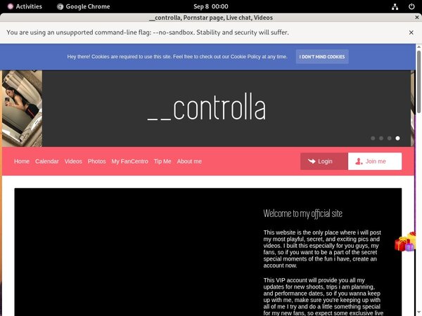 Working __controlla Pass