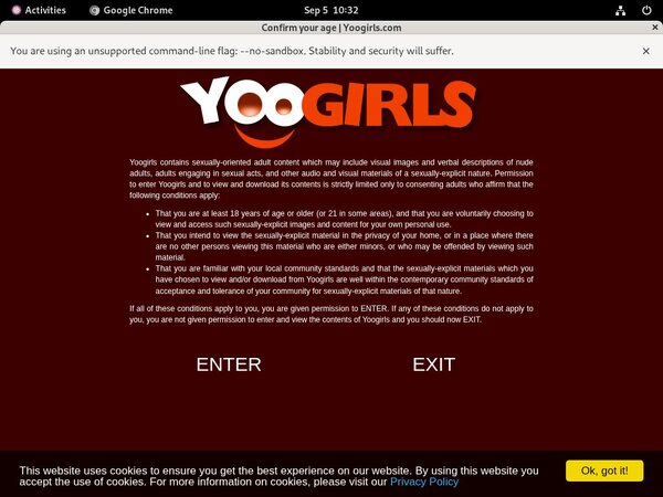 Yoogirls.com Hacked Accounts