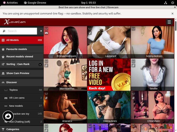 All Xlovecam.com