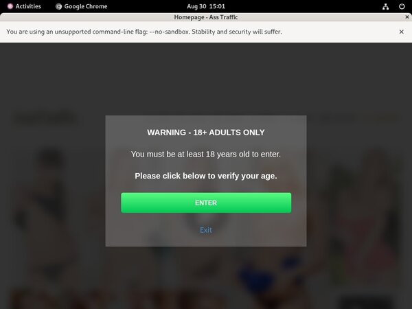 Ass Traffic Order Page