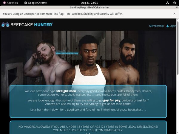 Beef Cake Hunter Password Premium
