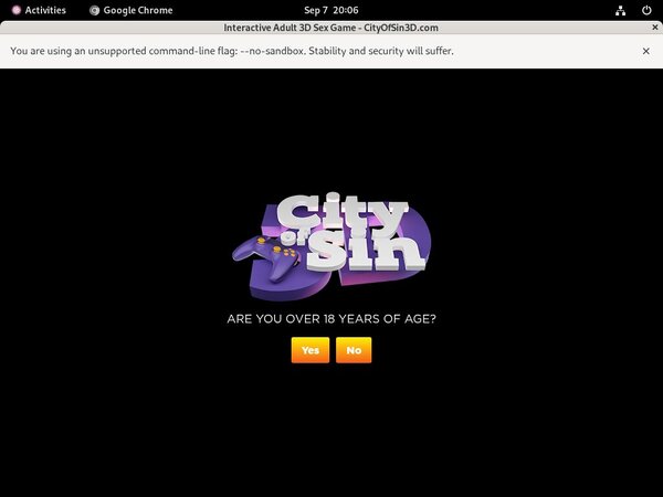 Cityofsin3d.com Deal Offer