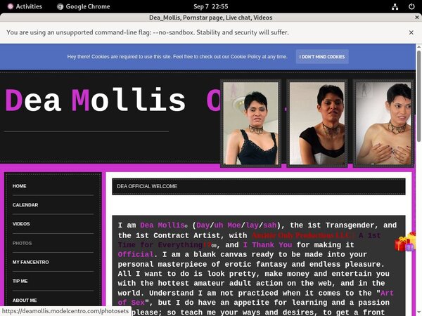 Dea_Mollis Working Passwords