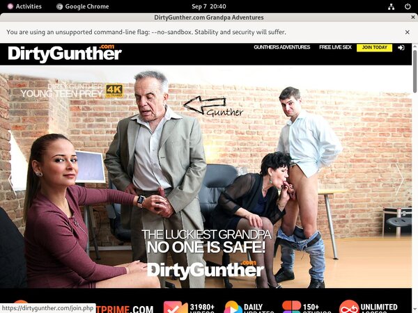 Dirtygunther.com Gratis