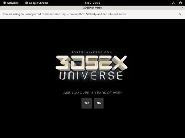 Free 3dsexuniverse Trial Deal