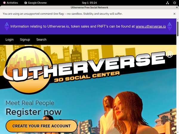Free Accounts Utherverse