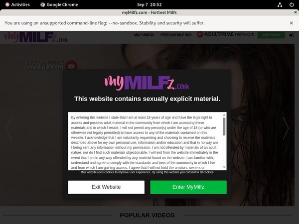 My Milfz Latest Passwords