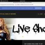 Officialmarleybrown.com Squirt