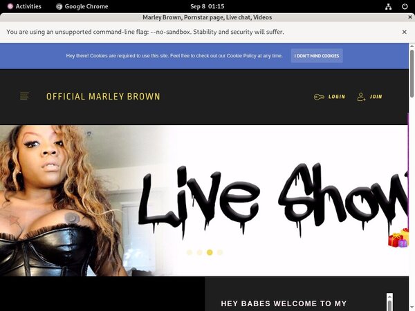 Officialmarleybrown.com Squirt