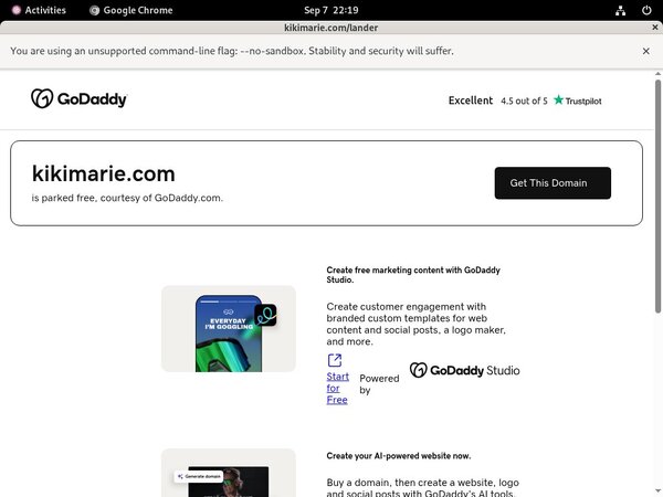 One Time Kikimarie.com Discount