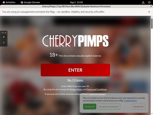 Pimps Cherry Register