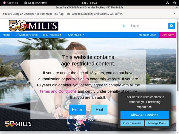 Promo Codes 50 Plus MILFs