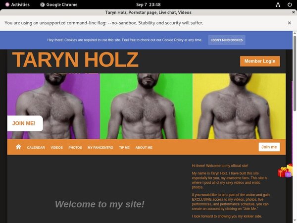 Tarynholz.modelcentro.com Dvd