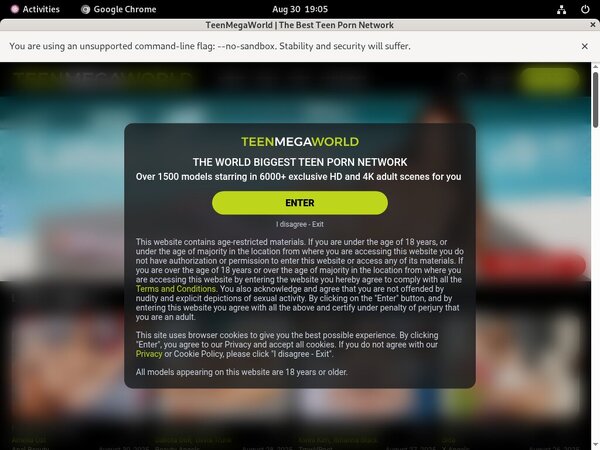 Teen Mega World Free Premium Passwords