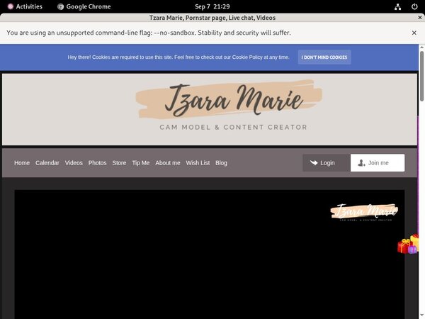 Tzara Marie Password Accounts