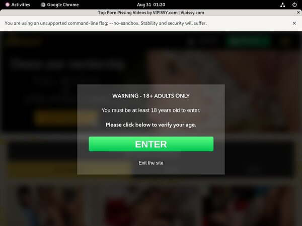 Vipissy.com Free Membership