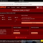 FRENCH GIRLS FEET Account Trial