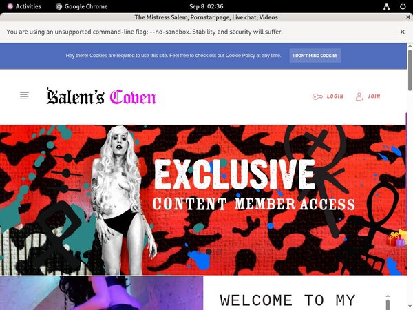 The Mistress Salem Free Trial Memberships