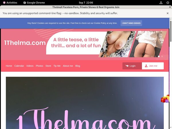 1thelma.com Member Passwords