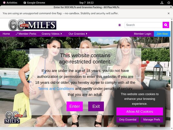 Free 60 Plus MILFs Account Logins