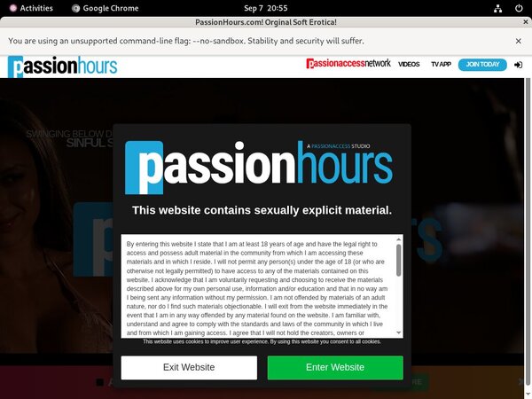 Free Passionhours Login Accounts