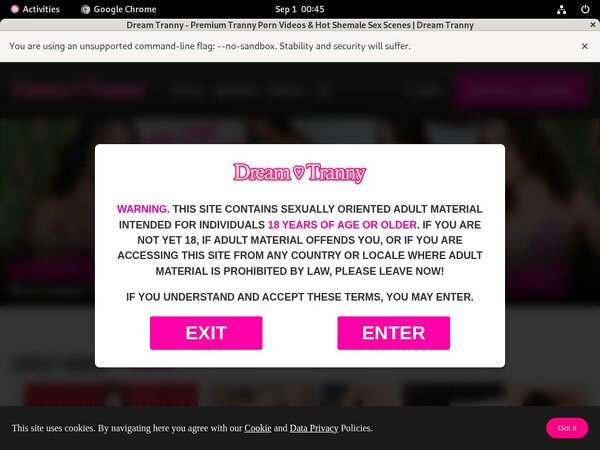 Dream Tranny Account Trial