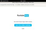 Account On Footsie Bay Account On Footsie Bay